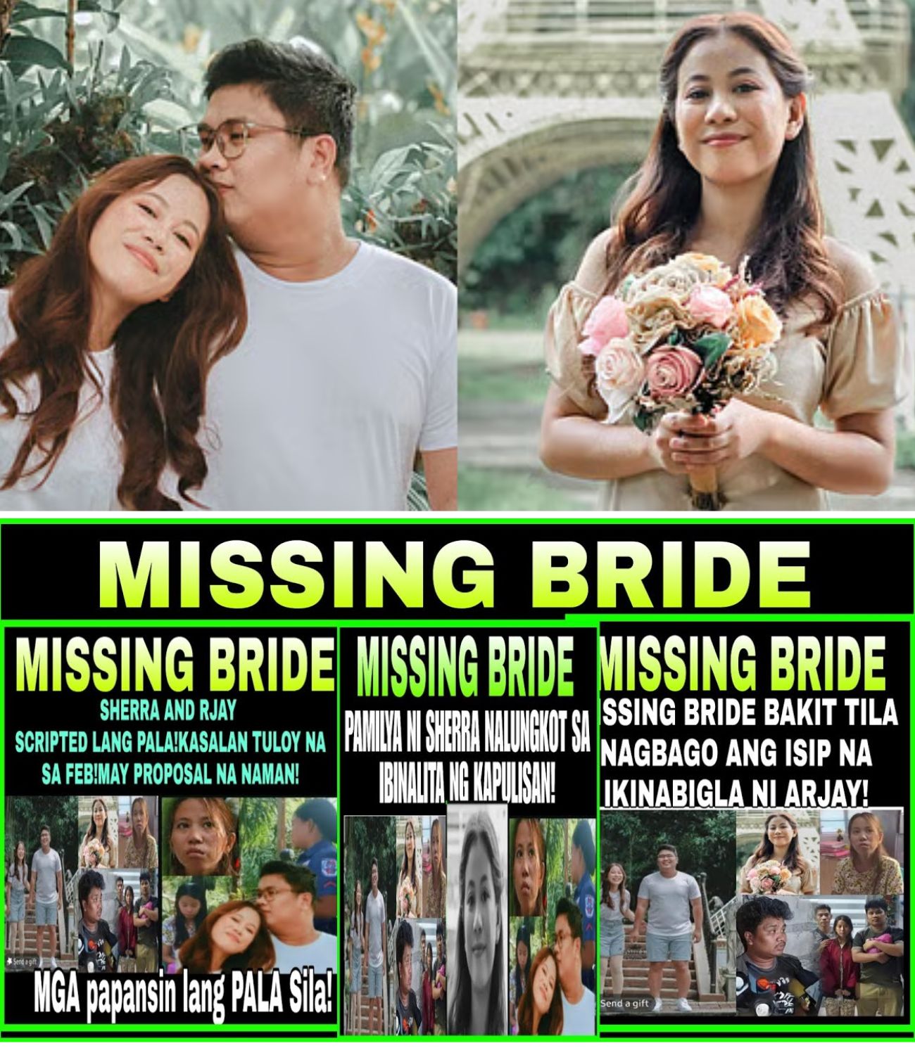 MISSING BRIDE TOTOO KAYA ANG MGAGANAP NA ITO DI PANGKARANBIWAN ANG LAHAT NG ITO