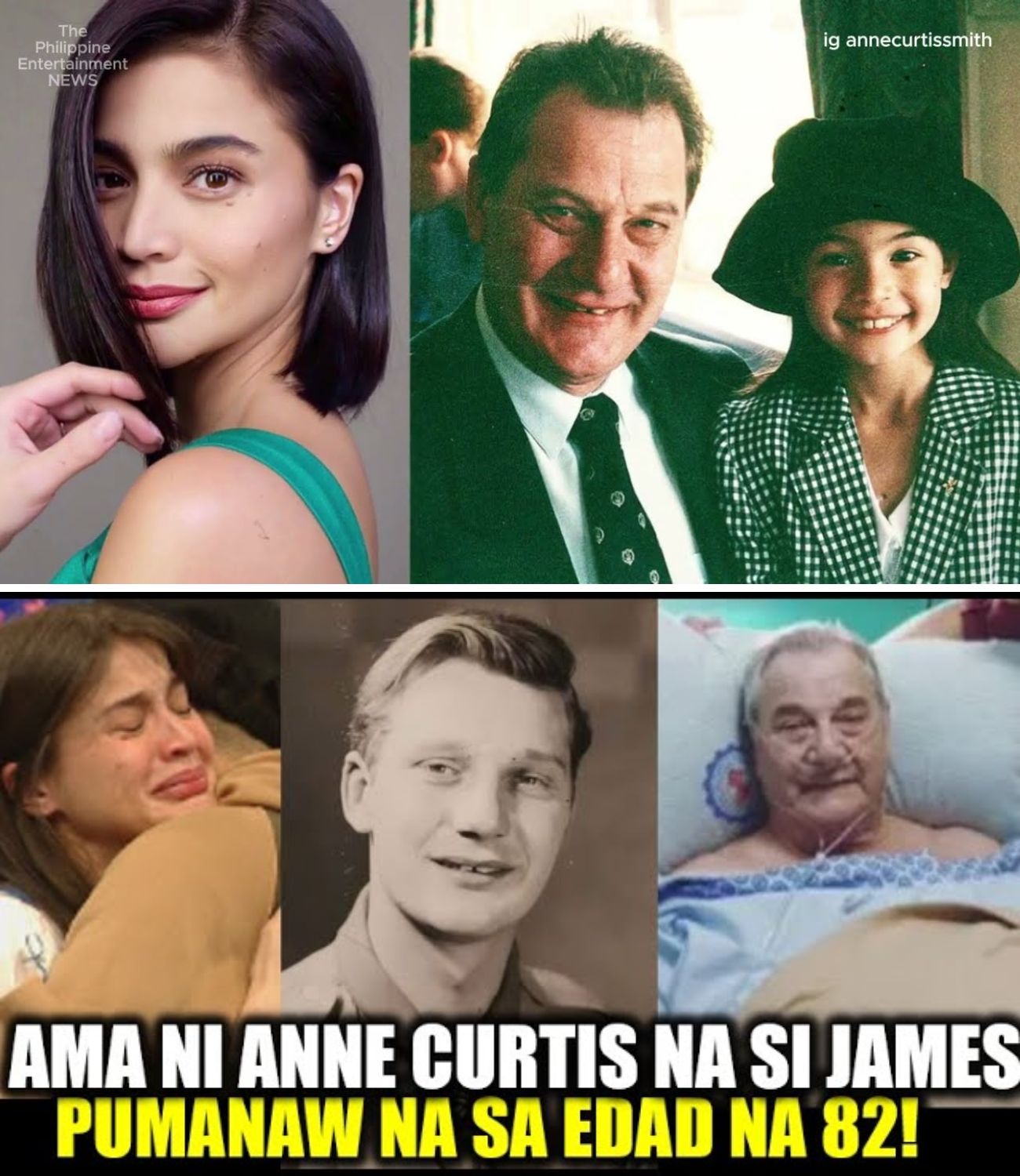 WASAK ANG PUSO NI ANNE! Ang Huling Paalam sa Amang si James at ang Lihim na Buhay ng Isang Tunay na Haligi ng Tahanan