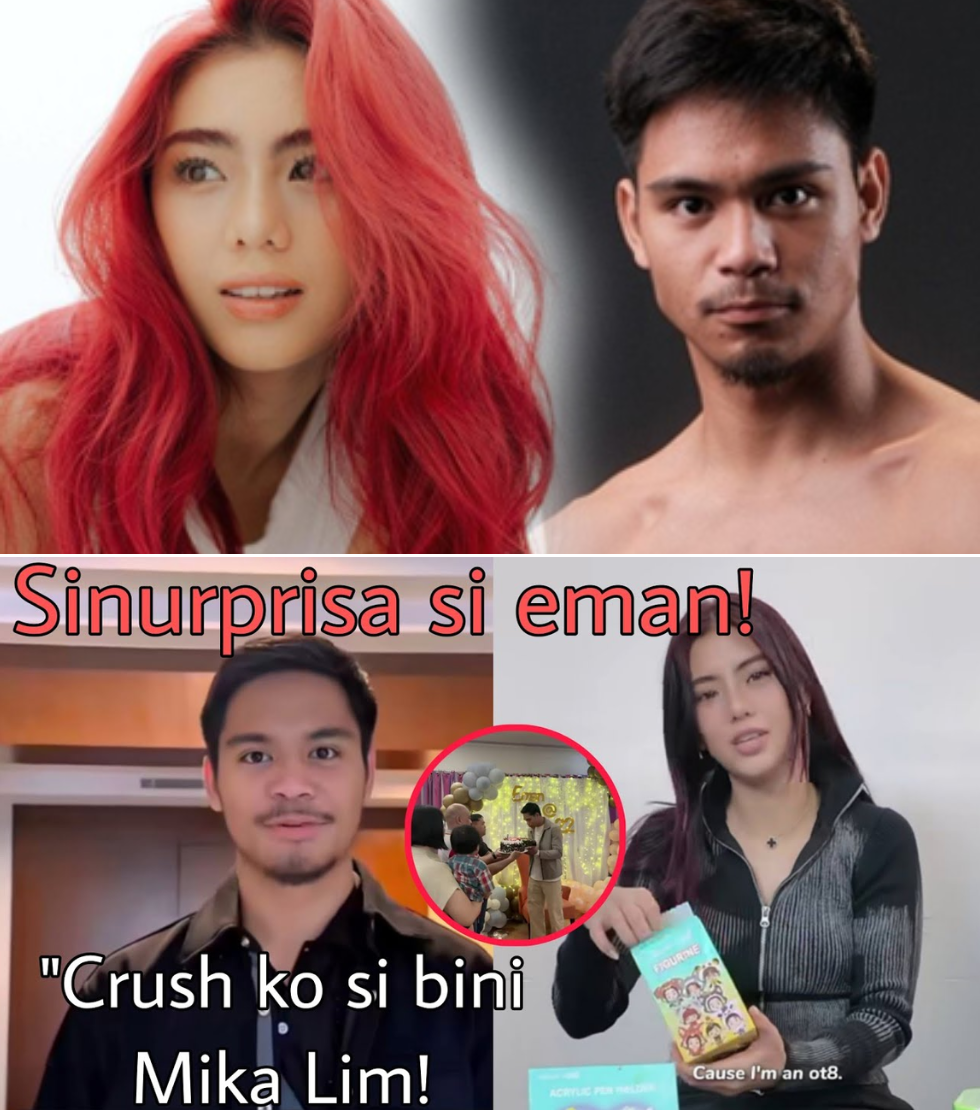 Eman Bacosa Pacquiao Sinurpresa sa Ika-22 na Kaarawan habang ang Pag-amin ng Paghanga kay BINI Mikha Lim ay Nag-viral at Pinagkakaguluhan na ng mga Netizens
