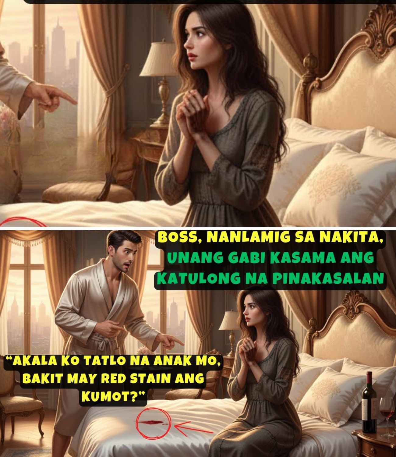 BOSS, NANLAMIG SA NAKITA, UNANG GABI KASAMA ANG KATULONG NA PINAKASALAN “AKALA KO TATLO NA ANAK MO