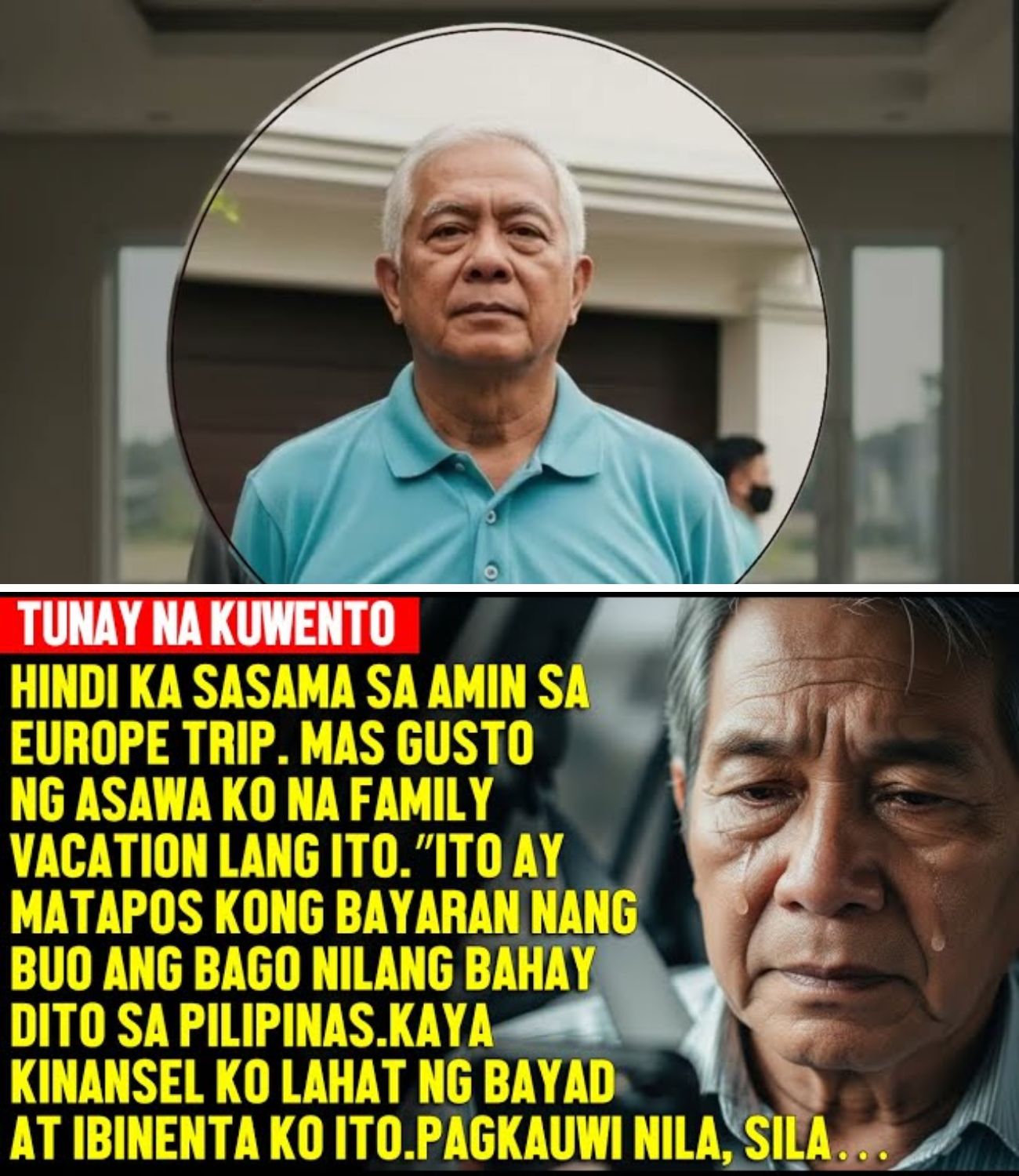 Nag-text ang Anak Ko: ‘Hindi ka sasama sa amin. Sa tingin ng asawa ko, mas mabuting kami na lang…