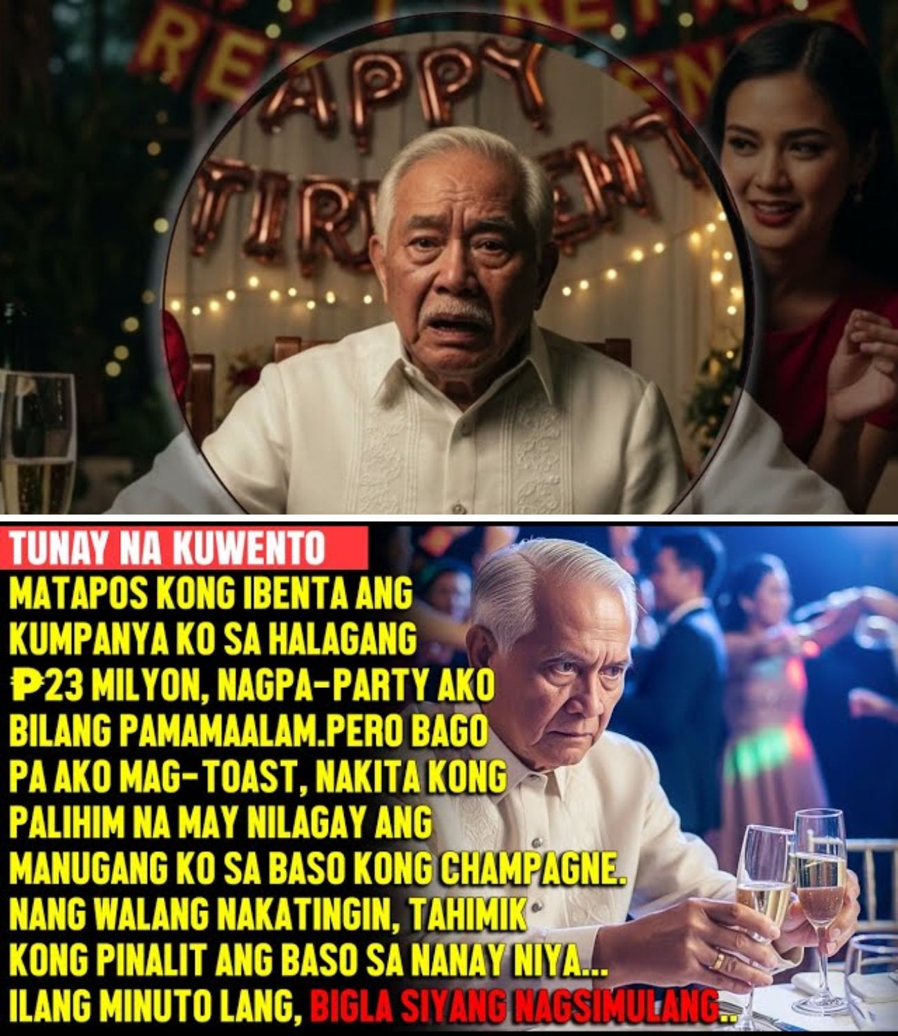 Sa Party Ng Retiro Ko, May Nilagay Ang Manugang Ko Sa Inumin Ko — Kaya Pinalitan Ko Ng Baso