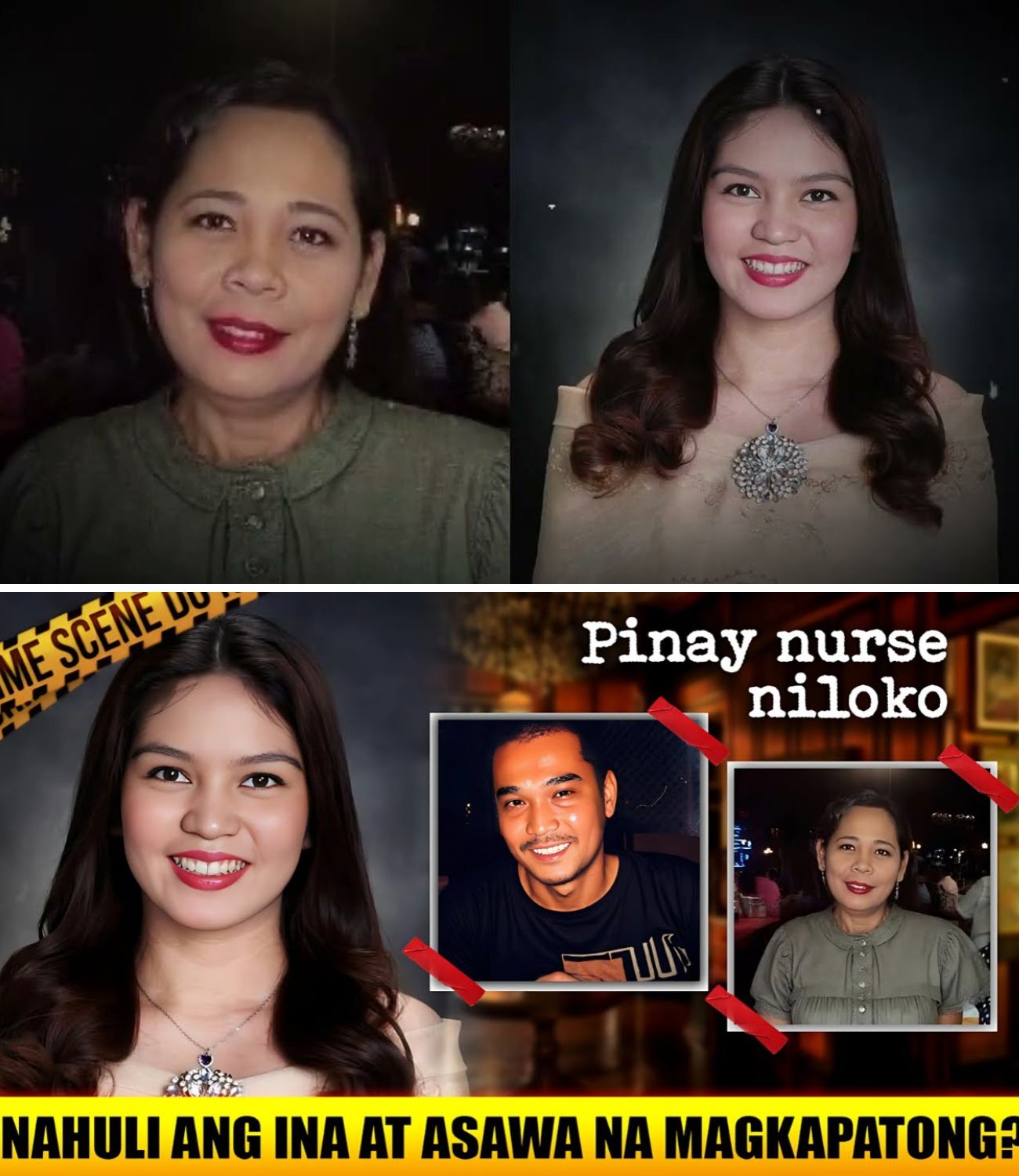 HALA KA! NURSE NA MISIS, HULI SA AKTO ANG WALANG TRABAHO NA MISTER AT SARILING INA NA NAGLALAMBINGAN SA KAMA!
