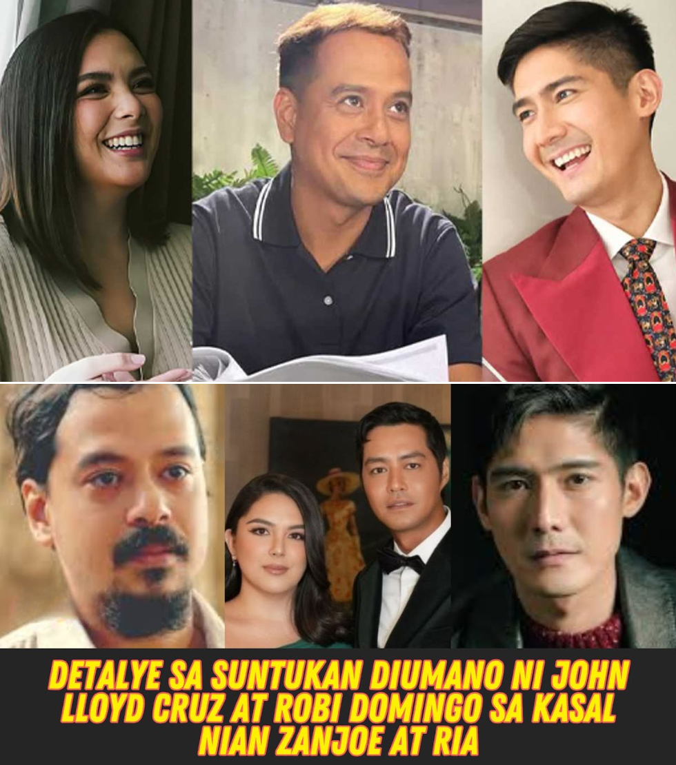 SCANDAL SA RECEPTION! JOHN LLOYD CRUZ VS. ROBI DOMINGO: Ang Buong Katotohanan sa ‘Suntukan’ Issue at Mainit na Sagutan sa Kasal nina Zanjoe at Ria!
