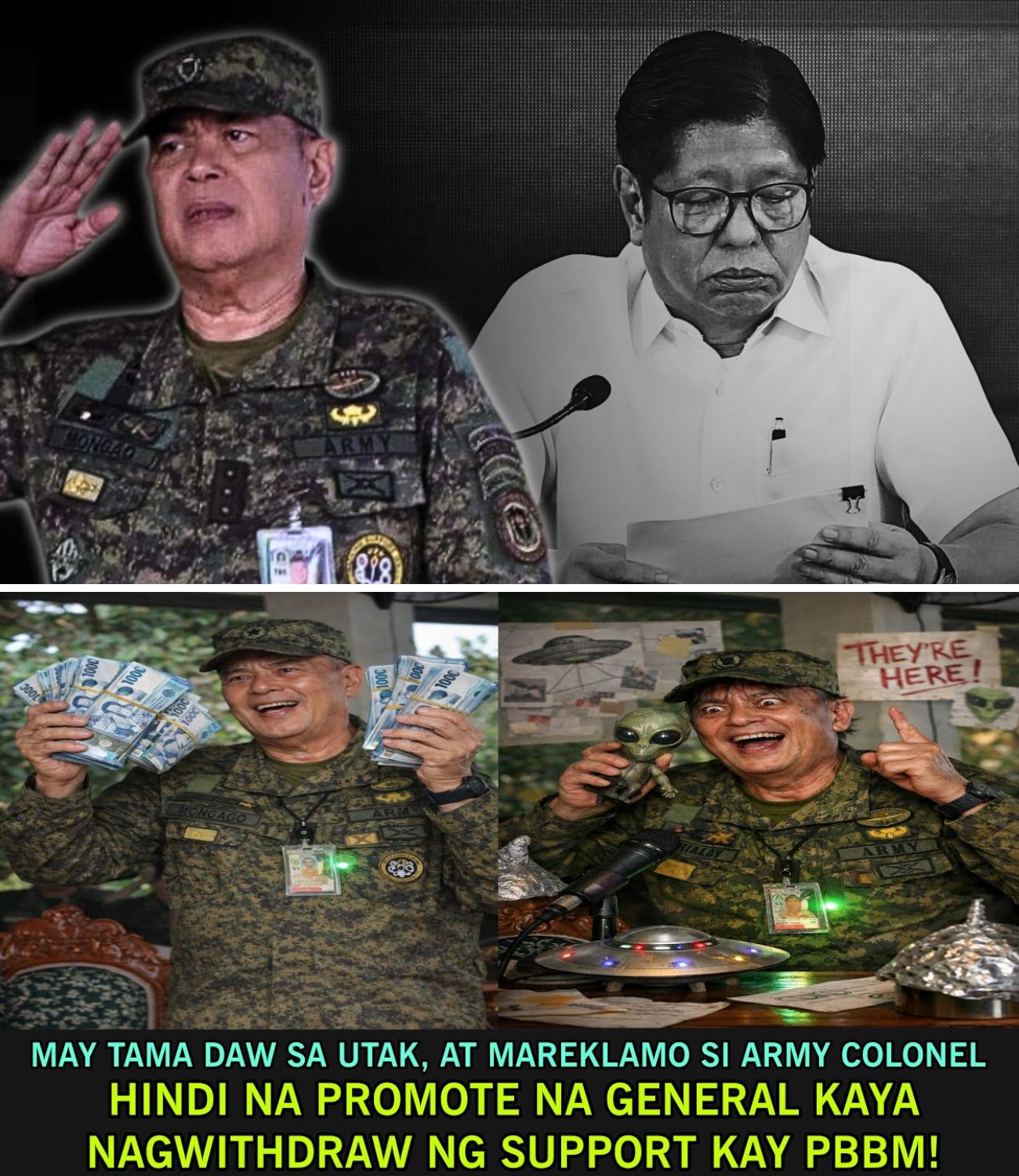ITO DAW UMANO ANG MGA DAHILAN BAKIT NAGWITHDRAW NG SUPORTA SI COL MONGAO KAY PRESIDENTE MARCOS!