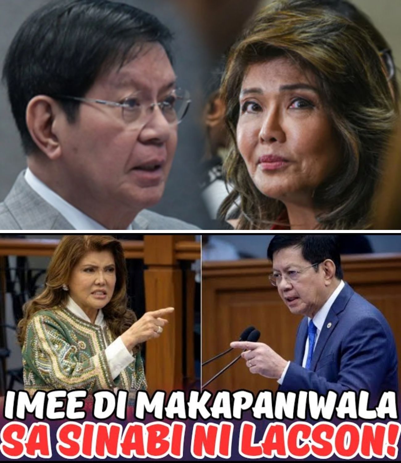 IMEE MARCOS PINAHIYA NI PING LACSON?!