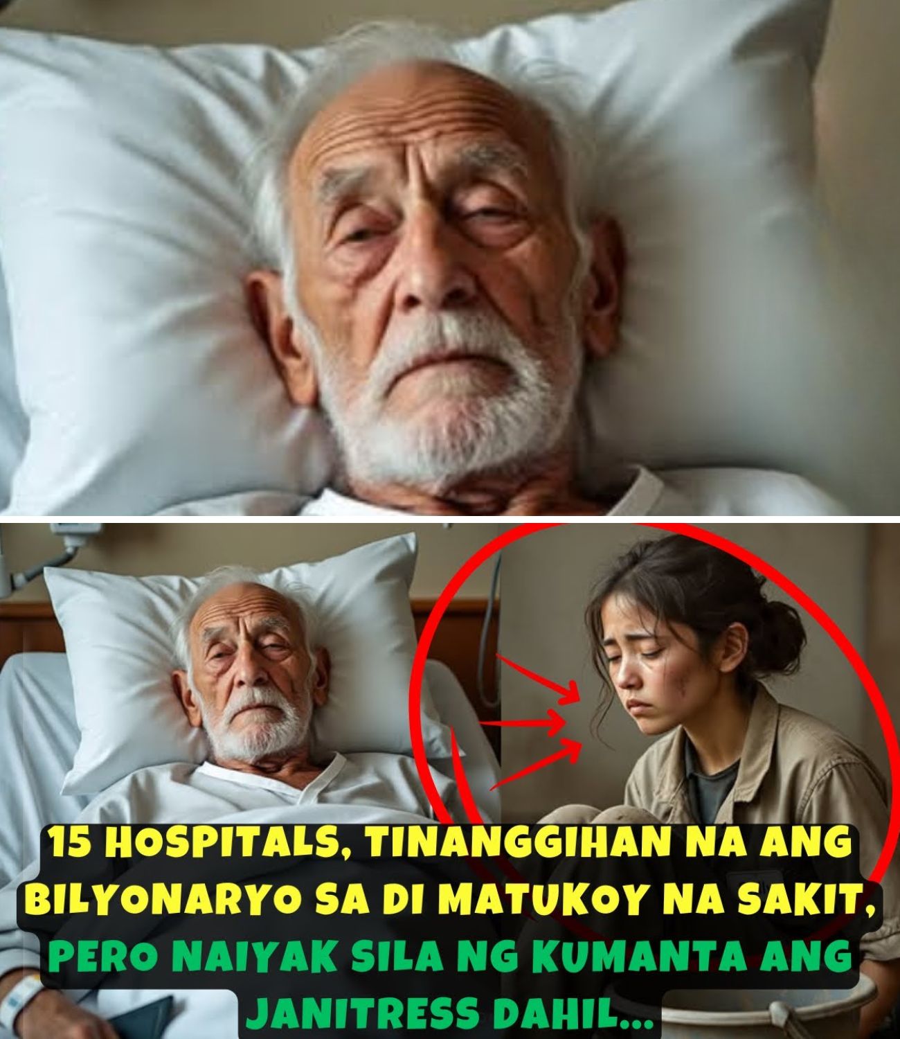 15 HOSPITALS, TINANGGIHAN NA ANG BILYONARYO SA DI MATUKOY NA SAKIT, PERO NAIYAK SILA NG KUMANTA ANG