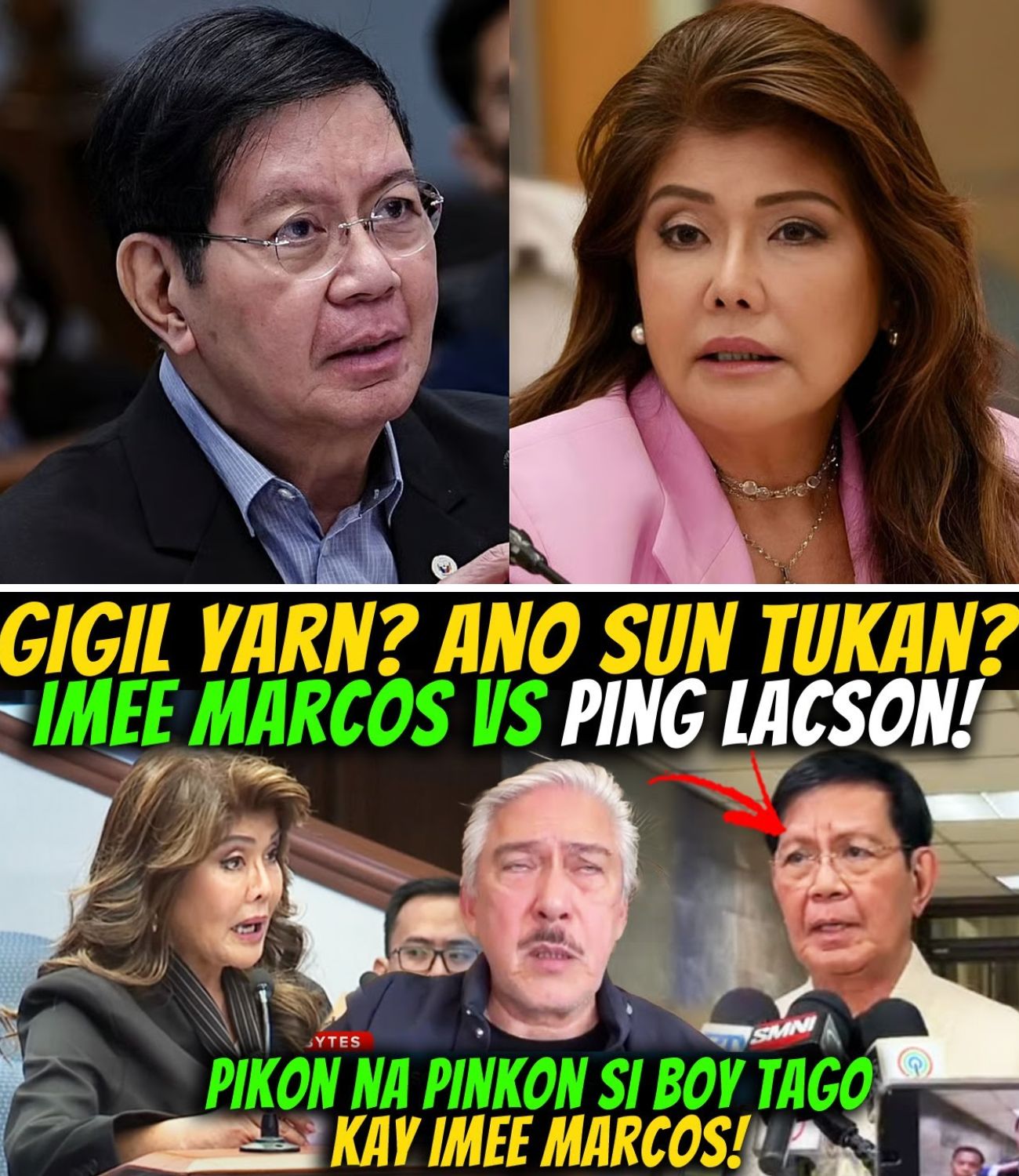 BARDAGULAN SA SENADO: “Baka Makipagsuntukan?!” – Ang Mainit na Sagutan nina Imee Marcos at Ping Lacson na Yumanig sa Social Media!