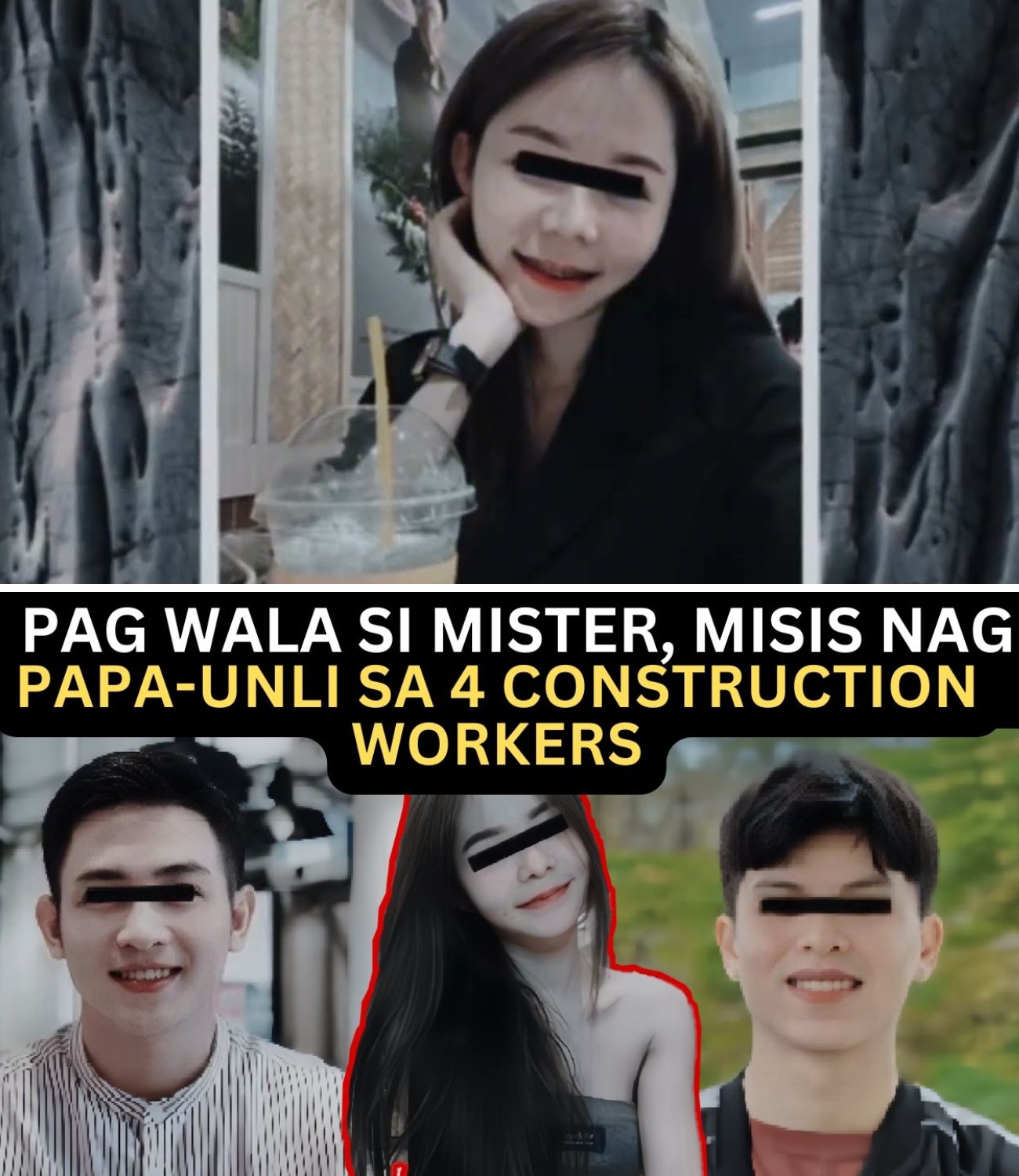 AKALA NG MISTER “GOOD WIFE,” YUN PALA MAY “BOYS BRIGADE”! Misis, Nahulihan ng CCTV na May “Job Fair” sa Kwarto Kasama ang 4 na Construction Workers!