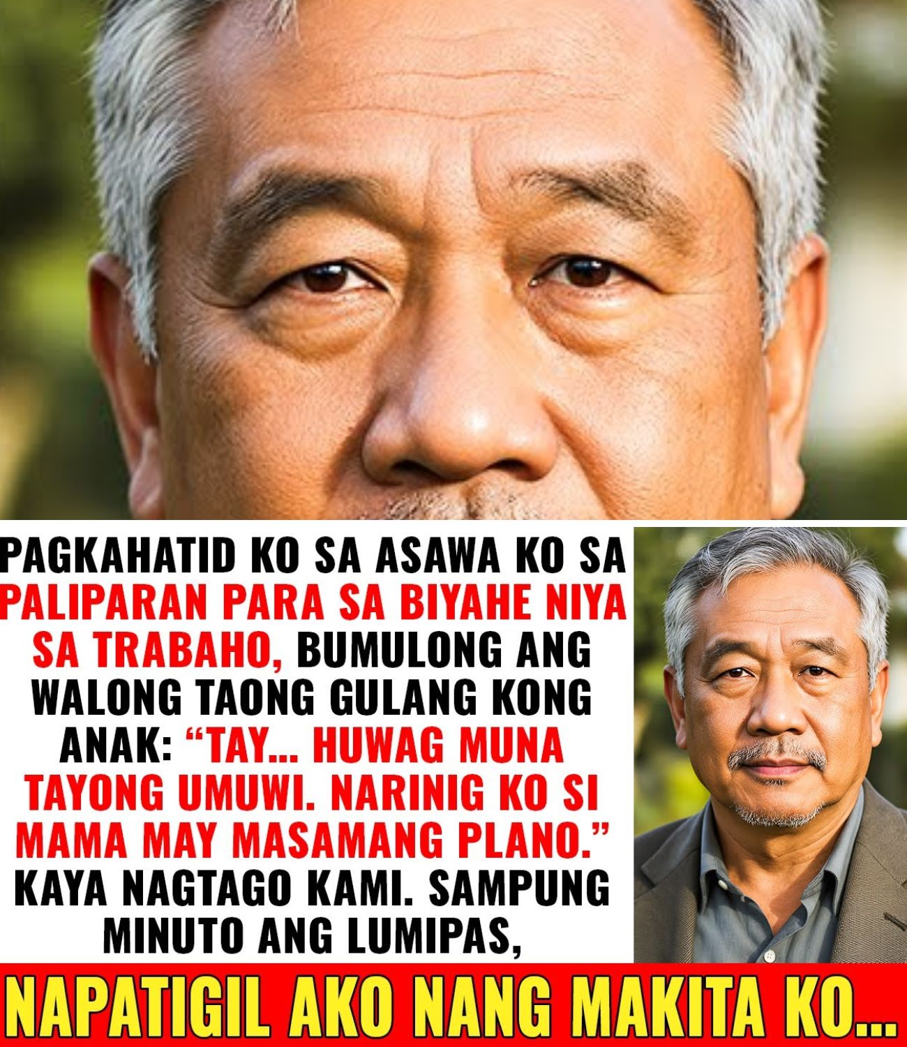 Binalaan Ako ng Aking Munting Anak Tungkol: ‘Itay, Huwag Po Kayong Umuwi Ngayong Gabi. May Alam Ako’