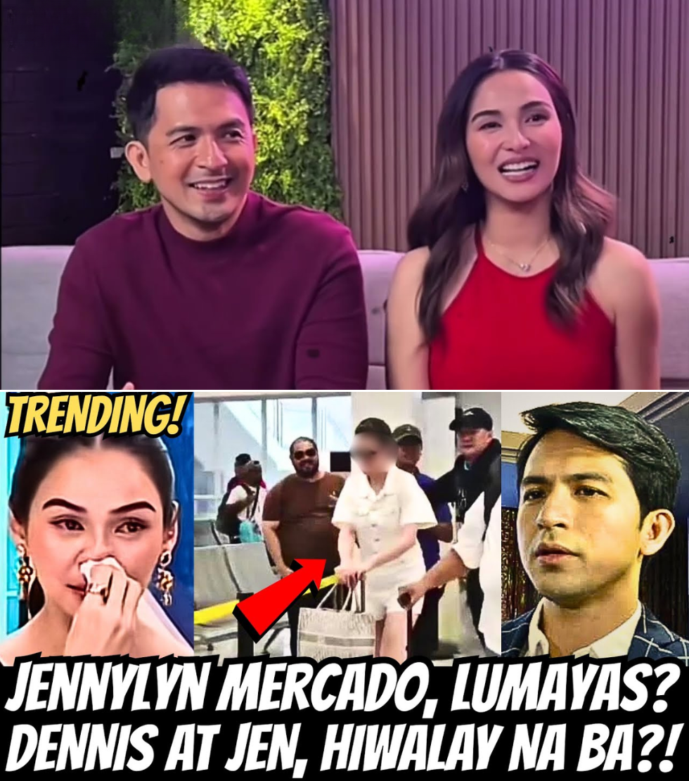 SPOTTED! JENNYLYN MERCADO, LUMAYAS AT INIWAN NA SI DENNIS TRILLO?! Ang Buong Katotohanan sa Likod ng Viral Airport Photo at Blind Item na Yumanig sa Showbiz!