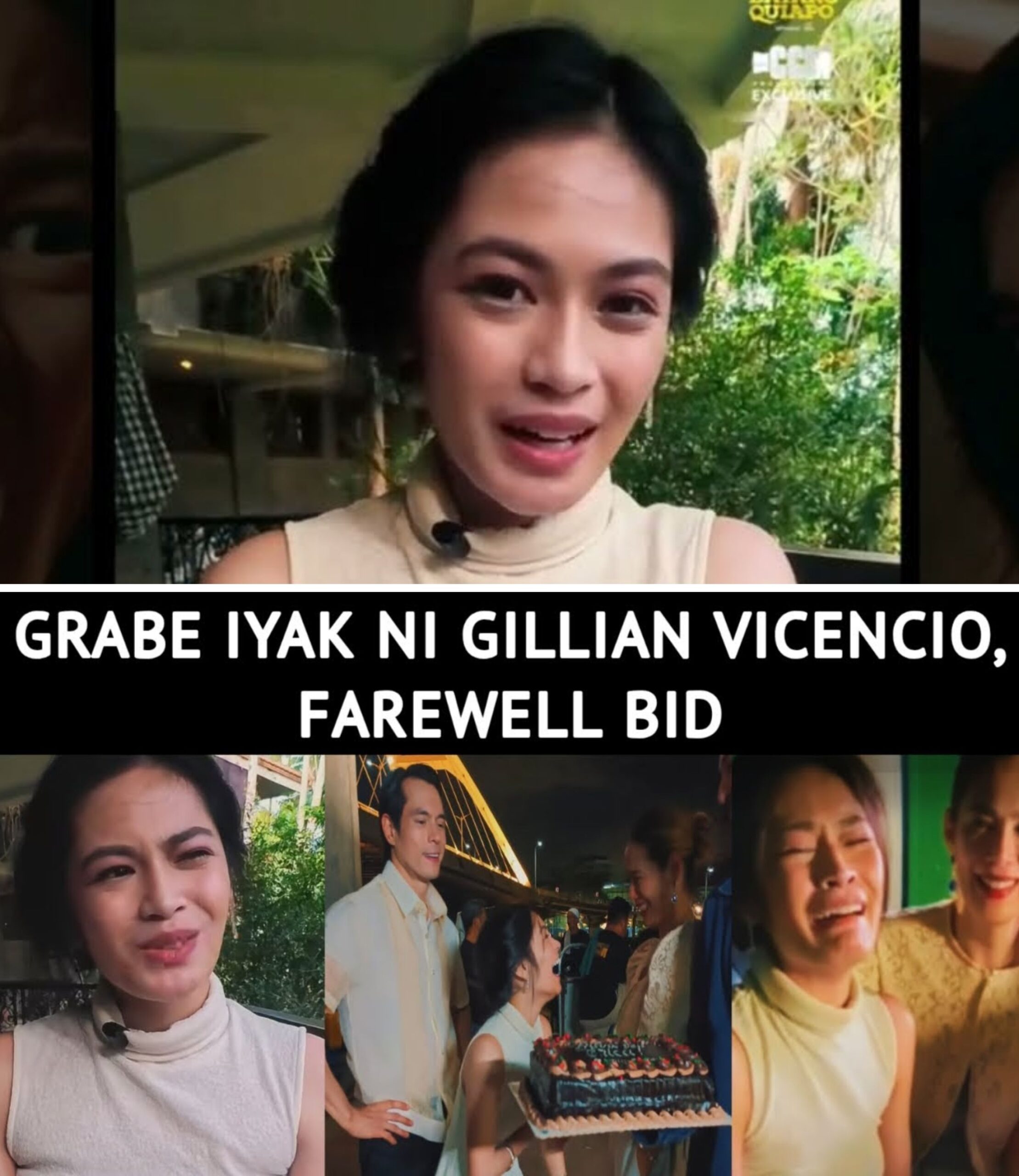 GRABE IYAK NI GILLIAN VICENCIO, FAREWELL BID