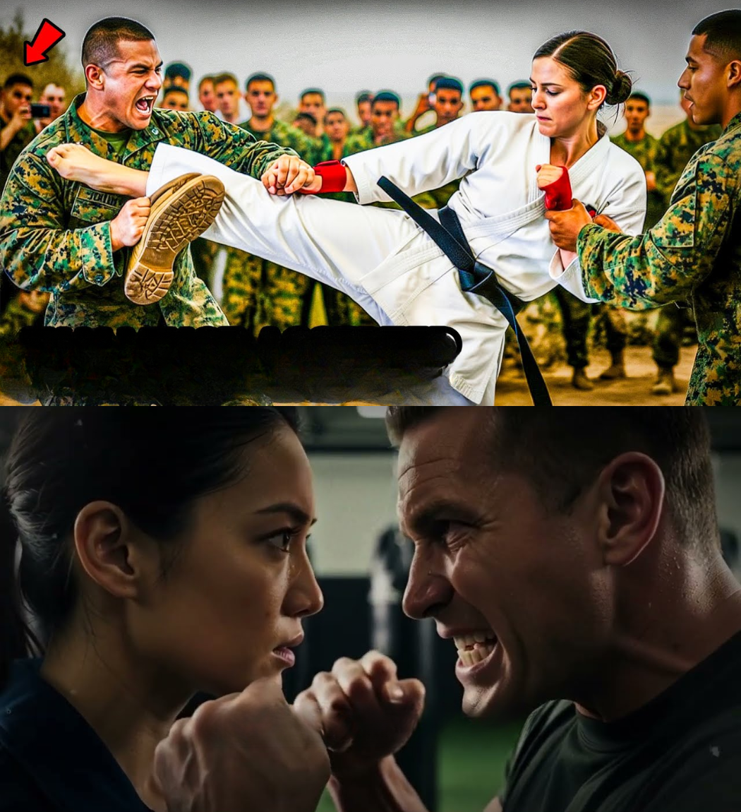 Hinamon ang Isang Navy SEAL: Ang Sorpresang Naganap Nang Subukan ng mga Black-Belt Marines ang Isang Tahimik na Karate Master